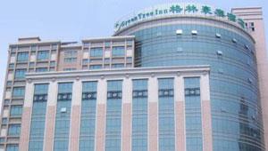 格林豪泰酒店幕墙钢化玻璃贴膜成功