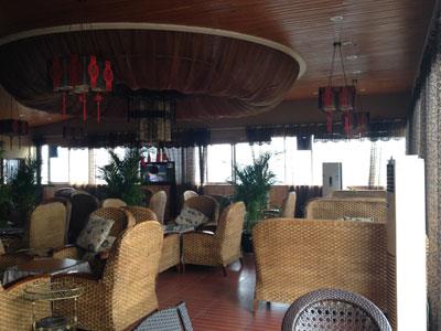 成都静缘茶楼玻璃隔热膜贴膜成功